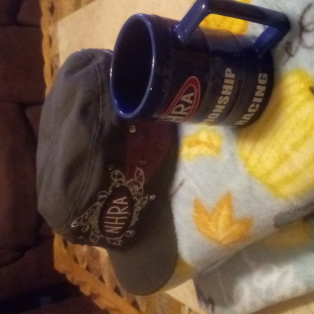 (SOLD) NHRA Woman's Hat/Coffee Mug Combo. - Picture 2 of 8